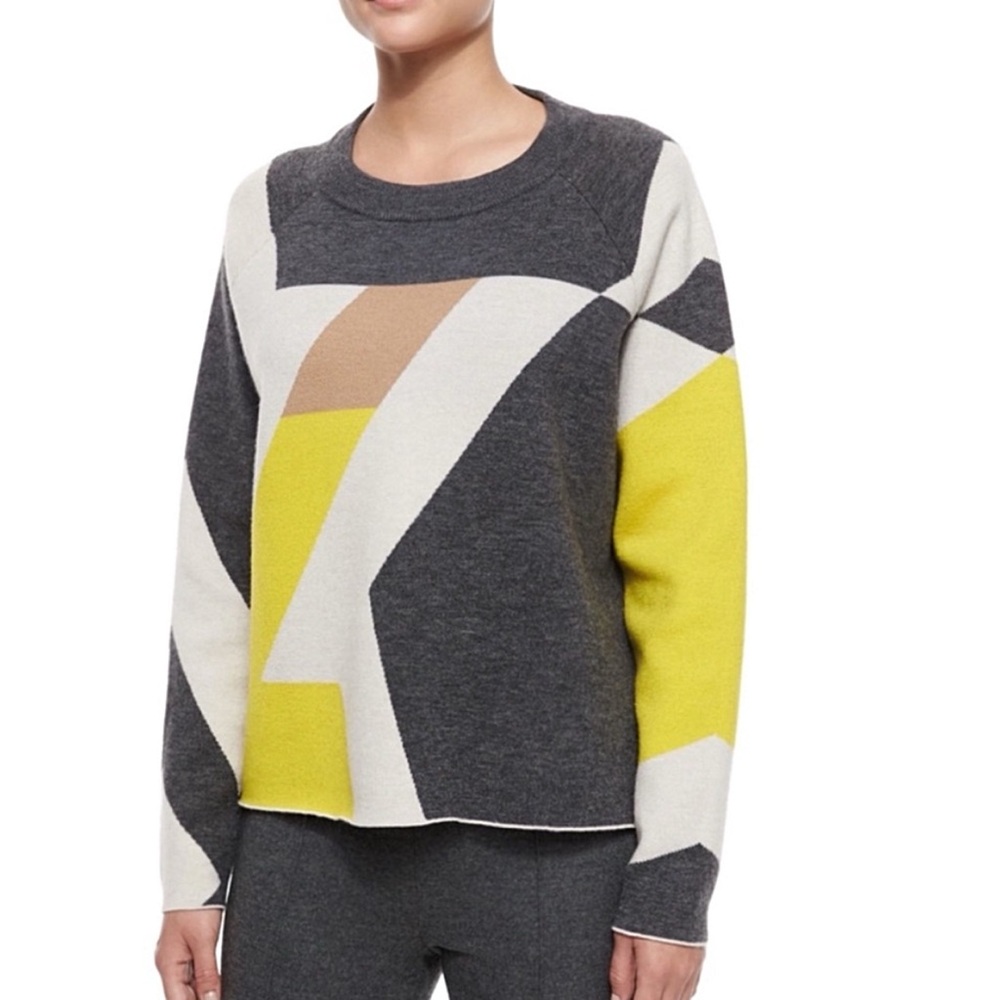Rag & Bone Hillary Colorblock Wool Sweater